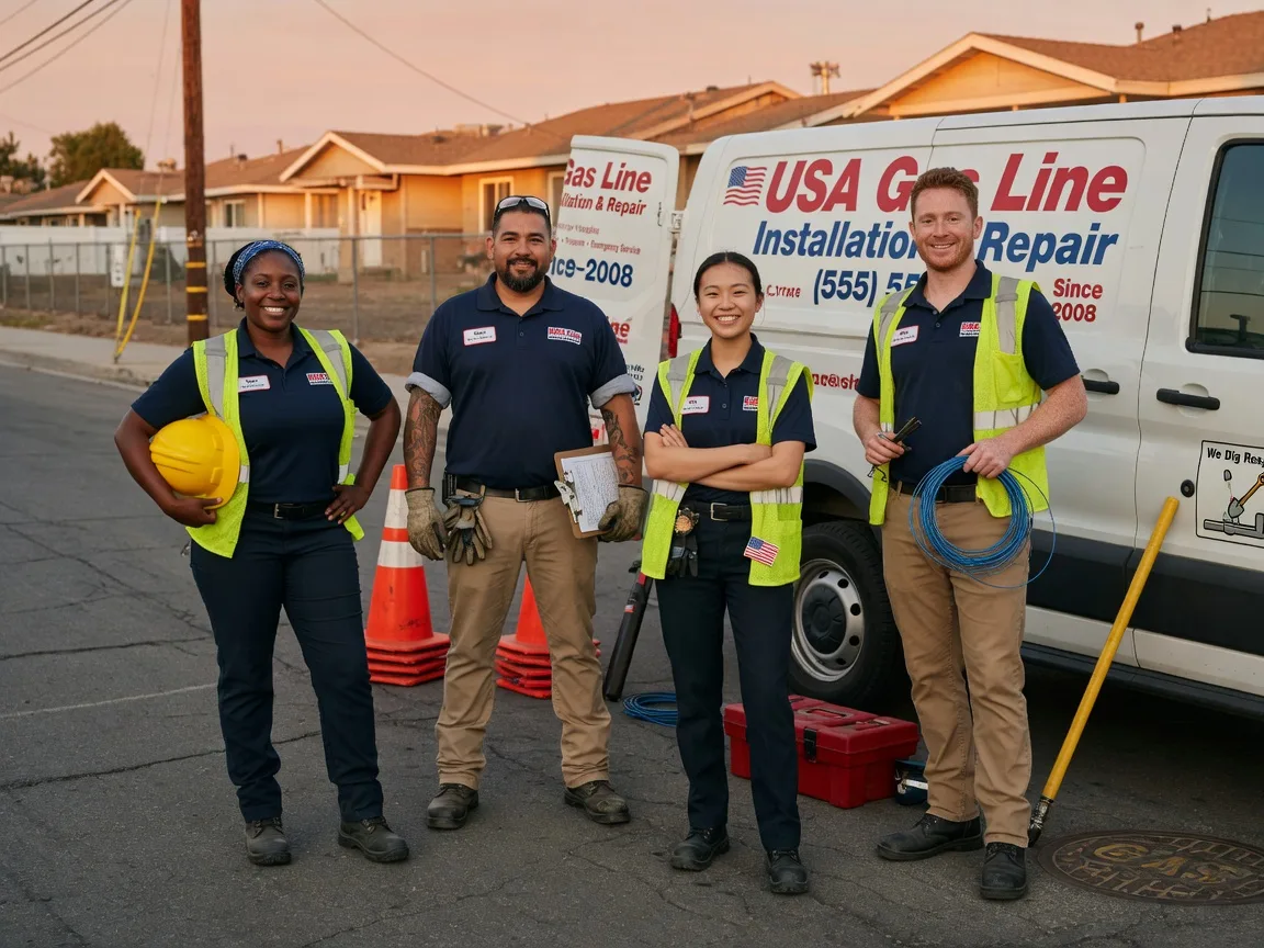Gas Line Installation company in Summerhill, PA